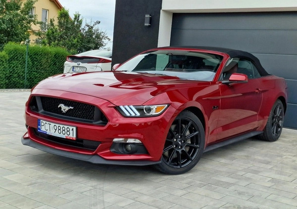 Ford Mustang cena 147900 przebieg: 94500, rok produkcji 2016 z Siemiatycze małe 211